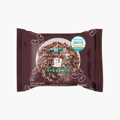 [푸드제주]제주 황칠 오메기떡 식사대용선물세트60gX20개(팥)